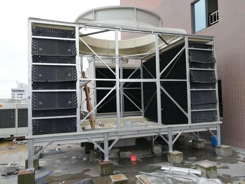 玻璃鋼冷卻塔降低冷卻塔填料阻塞的方法